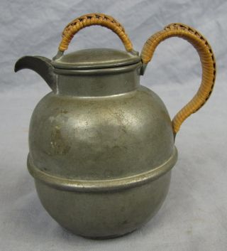 Antique Pewter Creamer By Reed And Barton 