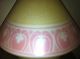 Art Deco Czech Bellova Pink Art Glass Lamp Lamps photo 3