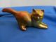 Vintage Zsolnay Cat Fine Condition Irridescent Figurine Fine Condition Figurines photo 2