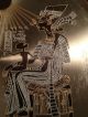 Egypt Wall Art Brass Plate Hand Made Egptian Queen Nefertiti & King Akhenaton Metalware photo 10