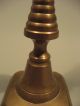 Two Fine Old Pair ' S Of Brass English Candlesticks Ca.  1900 Metalware photo 9