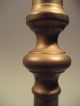 Two Fine Old Pair ' S Of Brass English Candlesticks Ca.  1900 Metalware photo 4