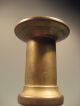 Two Fine Old Pair ' S Of Brass English Candlesticks Ca.  1900 Metalware photo 5