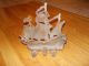 Vintage Sailing Ship Galleon Boat Figural Cast Iron Doorstop Metalware photo 2