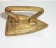 Antique Old Decorative Miniature Brass Clothes Iron, Metalware photo 1