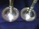 Antique Brass Candlesticks,  Large 10.  25 