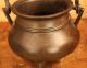 Antique Circa 1954 Bronze Bean Pot Metalware photo 3