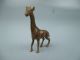 Old Or Antique Miniature Vienna Bronze Figurine Giraffe - Sculpture Austrian Metalware photo 2