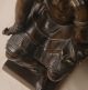 Fine Antique 19th Century Bronze Sculpture,  Lorenzo Di Medici After Michelangelo Metalware photo 8