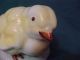 Antique 1930s Goldscheider Porcelain Chick Chicken Figurine Bird Art Deco Figurines photo 4