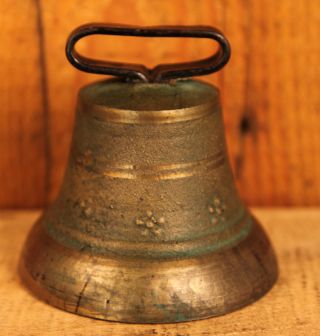 Large Antique Bronze Bell photo