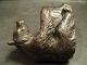 Unusual Vintage Bronze Bear Figural Sculpture With 