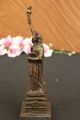 Bronze Sculpture Hot Cast New York Ny Souvenir Gift Statue Of Liberty Decor Deco Metalware photo 10