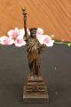 Bronze Sculpture Hot Cast New York Ny Souvenir Gift Statue Of Liberty Decor Deco Metalware photo 3