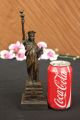 Bronze Sculpture Hot Cast New York Ny Souvenir Gift Statue Of Liberty Decor Deco Metalware photo 4