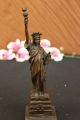 Bronze Sculpture Hot Cast New York Ny Souvenir Gift Statue Of Liberty Decor Deco Metalware photo 5