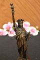 Bronze Sculpture Hot Cast New York Ny Souvenir Gift Statue Of Liberty Decor Deco Metalware photo 6