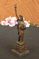 Bronze Sculpture Hot Cast New York Ny Souvenir Gift Statue Of Liberty Decor Deco Metalware photo 8