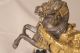 Fine Antique French Empire Gilt Bronze Equestrian Sculpture Statue Zouave C.  1860 Metalware photo 9