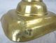 Large Antique Brass Push Up Candlesticks 1 Rectangular Base Metalware photo 7