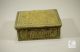 German Finely Detailed Wood Lined Brass Lock Box By Erard Metalware photo 3