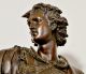 A.  Carrier Belleuse Bronze Sculpture Signed Metalware photo 2