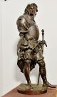 A.  Carrier Belleuse Bronze Sculpture Signed Metalware photo 4