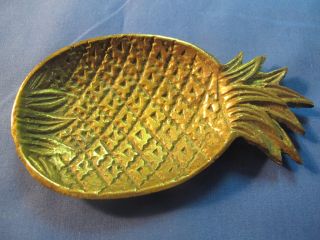 Mini Brass Pineapple Tray/dish photo