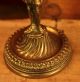 Circa 18th Century Brass Roman Soldier Candlestick Holder Metalware photo 2