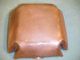 Drumgold - 274 - 7 Solid Copper Fluted Square Bowl Ashtray Hand Wrought Metalware photo 1