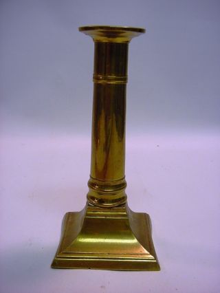 Antique Lt.  1700/ea.  1800 ' S Federal Cast Bronze Candle Holder Candleholder photo