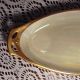 Vintage R S Tillowitz Silesia Celery Dish Hand Painted 22k Gold 1900 - 1940 Platters & Trays photo 2