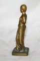 Antique Statue Sculpture Figurine Bronze Venus Caesaria Israel Circa 1960s Metalware photo 1