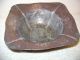 Vintage Iranian Hand Made Hammered Heavy Copper Bowl Metalware photo 4