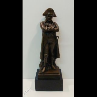Statue French Style Bronze Hot Cast Signed photo