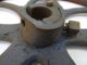 Antique Metal Cast Iron Enterprise Mfg Co Industrial Grinder Wheel Machine Part Metalware photo 3