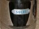 Vintage Scarce French Copper Chrome Sugar Canister - - Metalware photo 2