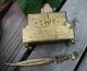 Antique English Brass Pixie Letter Holder & Opener Metalware photo 1