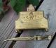 Antique English Brass Pixie Letter Holder & Opener Metalware photo 2
