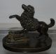 Exquisite Antique French Bronze Dog Sculpture Of A Poodle Nr Metalware photo 2