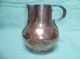 Antique French Copper Shabby Water Pot / Pitcher Metalware photo 1