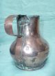 Antique French Copper Shabby Water Pot / Pitcher Metalware photo 3