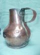 Antique French Copper Shabby Water Pot / Pitcher Metalware photo 4
