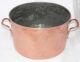 Antique Copper Cooking Pot Dovetailed Construction From Late 1800 ' S Metalware photo 1