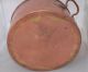 Antique Copper Cooking Pot Dovetailed Construction From Late 1800 ' S Metalware photo 3