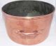 Antique Copper Cooking Pot Dovetailed Construction From Late 1800 ' S Metalware photo 4