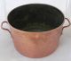 Antique Copper Cooking Pot Dovetailed Construction From Late 1800 ' S Metalware photo 7