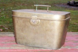 Antique Tin Basket / Box,  11 - 1/2 