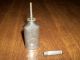 Miniature Antique Oil Can With Lid Metalware photo 1