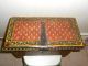 Antique 1800s Wood Pennsylvania Hand Decorated Painted Miniature Blanket Chest Boxes photo 3
